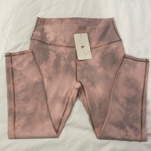 Fabletics high-waisted Powerhold 7/8 Desert tie dye